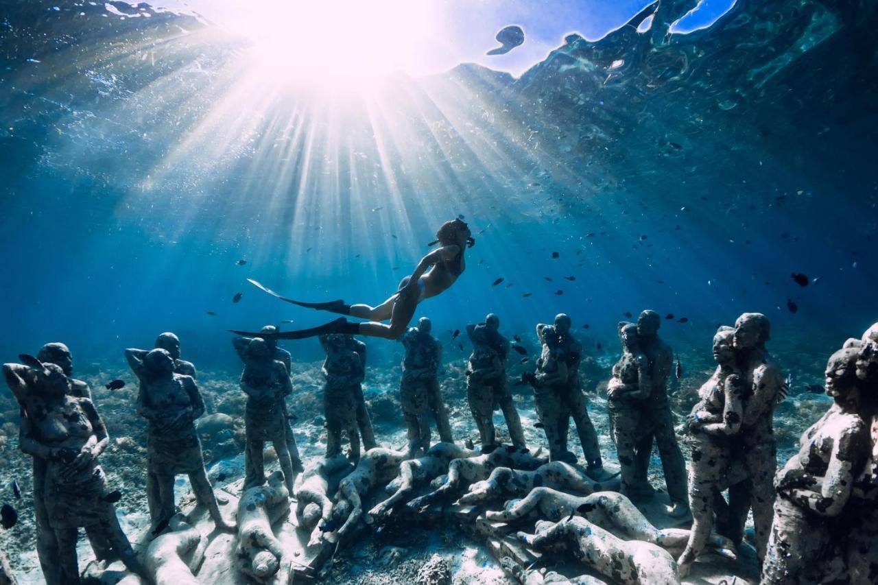 Divine Divers Ilhas Gili Exterior foto