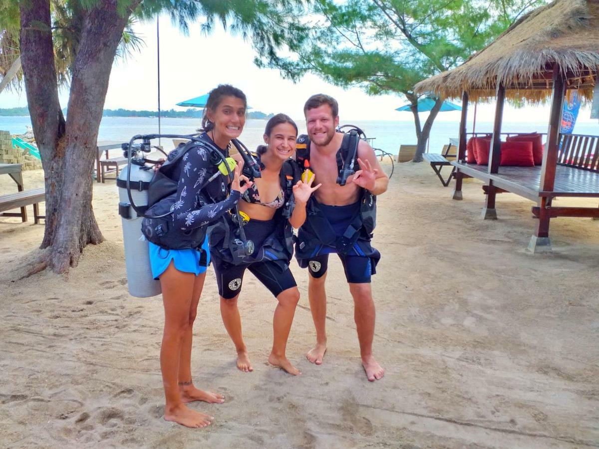 Divine Divers Ilhas Gili Exterior foto