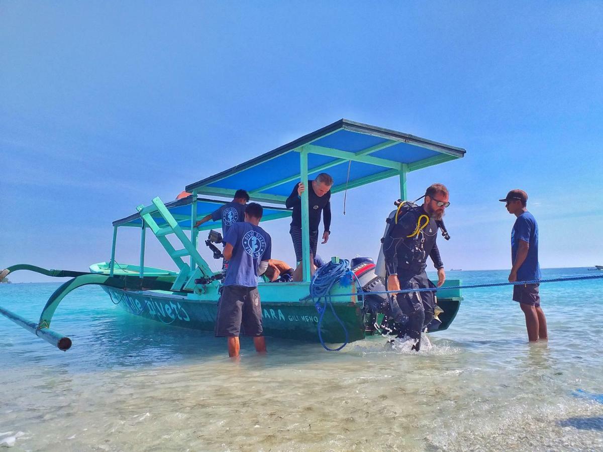 Divine Divers Ilhas Gili Exterior foto